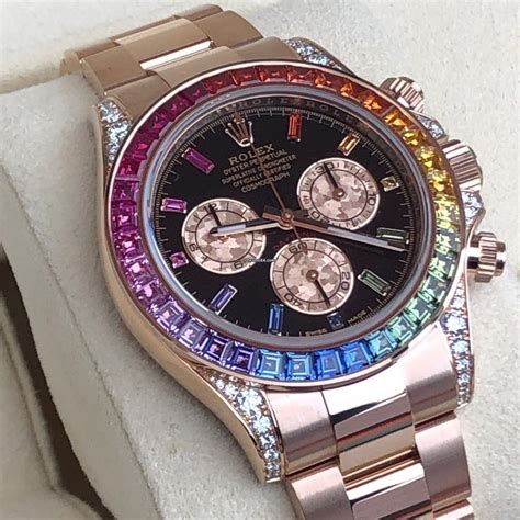 rolex uhren rainbow|clone rolex rainbow for sale.